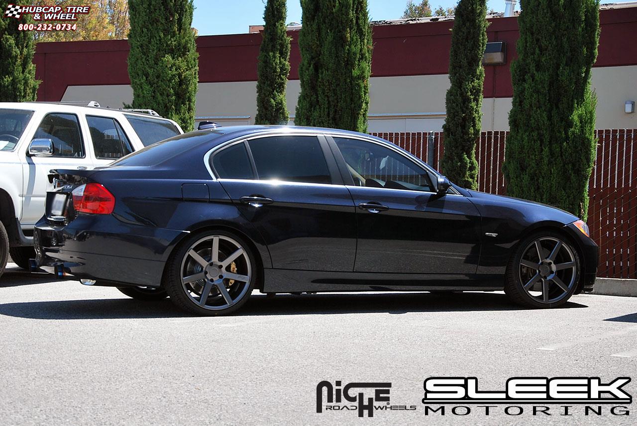 vehicle gallery/bmw 335i niche verona m149 19x85  Anthracite wheels and rims