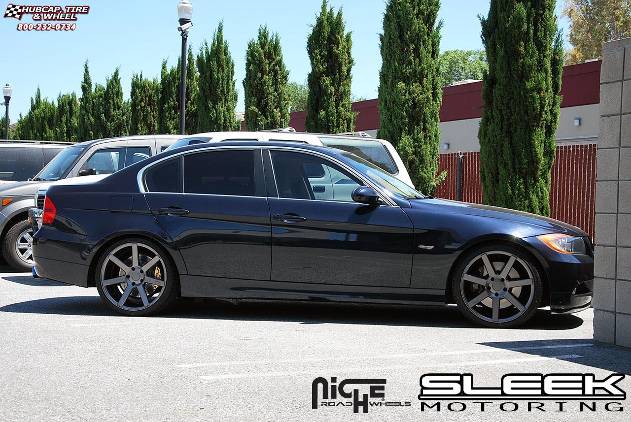 vehicle gallery/bmw 335i niche verona m149 19x85  Anthracite wheels and rims