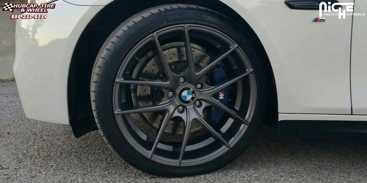 vehicle gallery/bmw 525d xdrive m sport niche targa m129 20x85  Anthracite wheels and rims