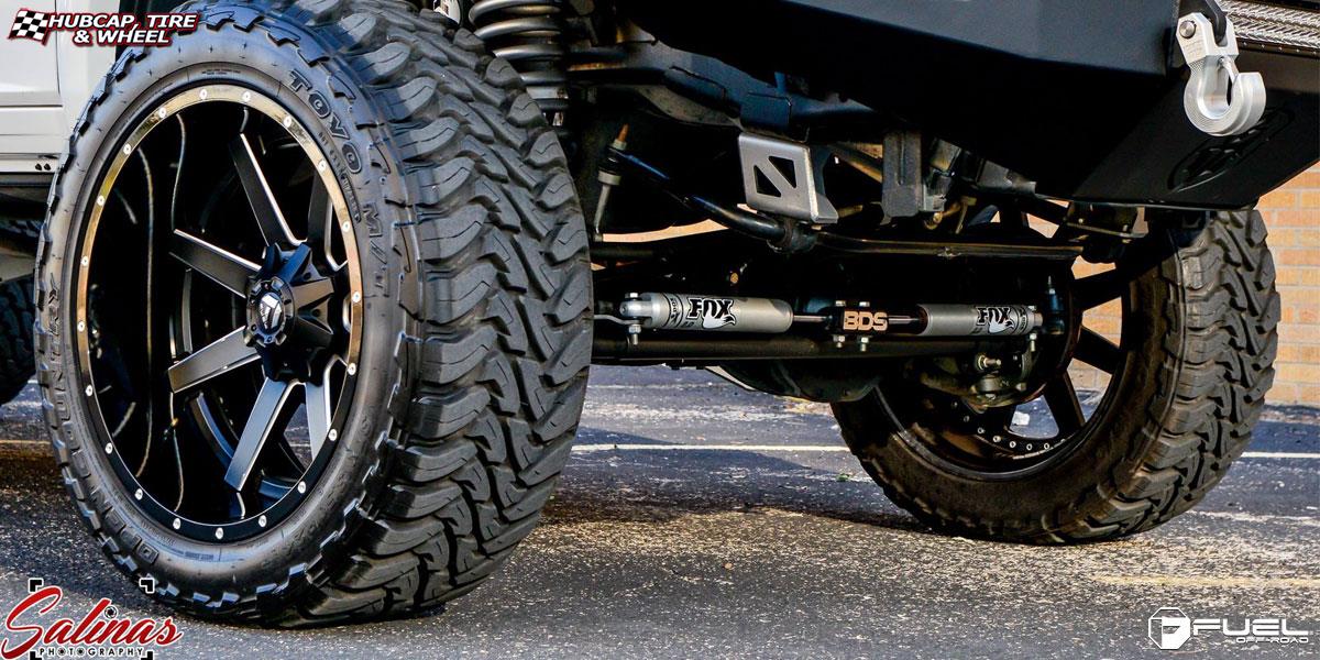 vehicle gallery/dodge ram 3500 fuel maverick dually d262 24X12 Custom wheels and rims