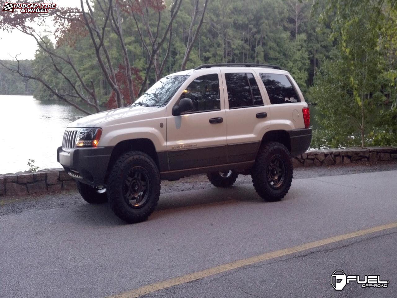 vehicle gallery/jeep grand cherokee fuel anza d558 17X9   wheels and rims