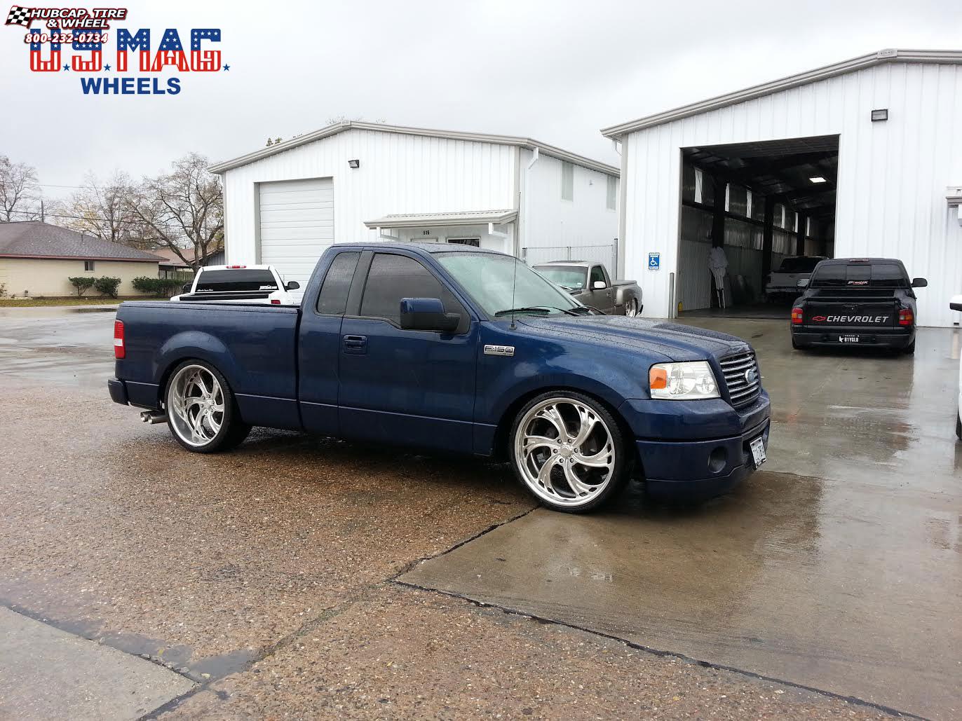 vehicle gallery/ford f 150 us mags cheyenne 6 u450 0X0  Polished wheels and rims