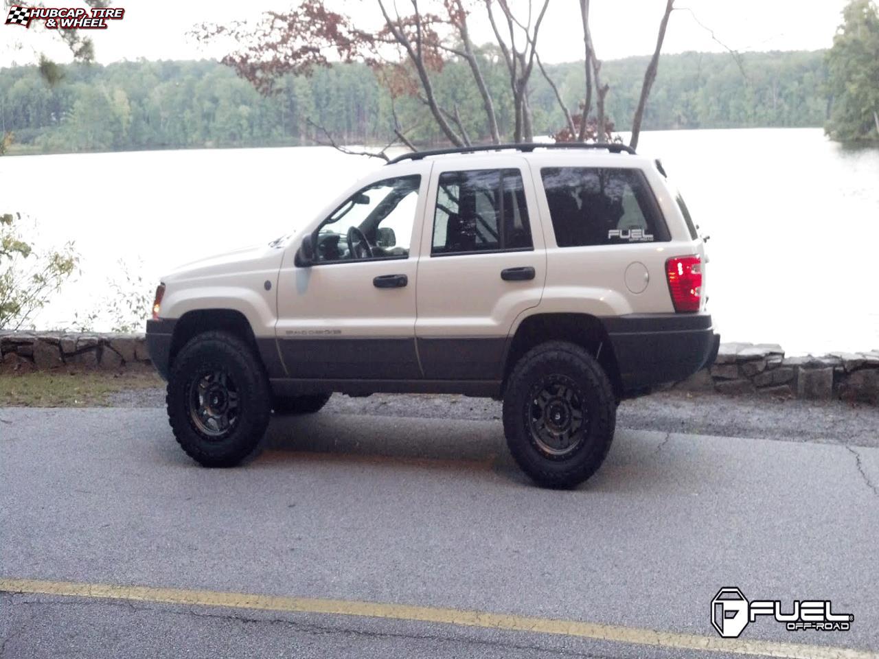 vehicle gallery/jeep grand cherokee fuel anza d558 17X9   wheels and rims