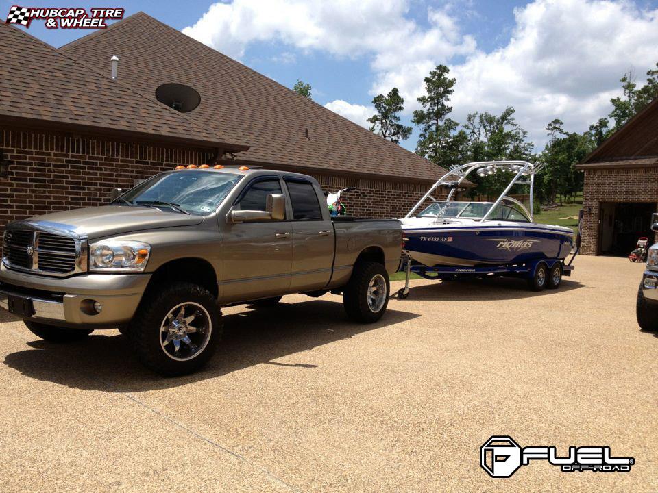 vehicle gallery/dodge ram 2500 fuel octane d508 0X0  Chrome wheels and rims