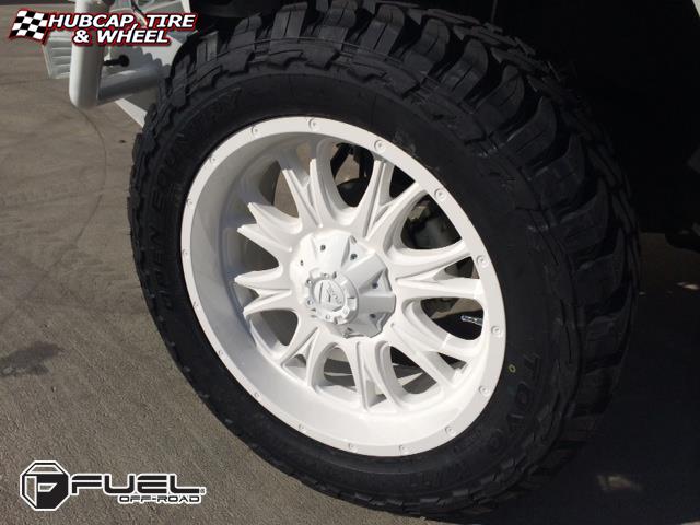vehicle gallery/jeep wrangler fuel throttle d513 22X9 Matte Black & Milled wheels and rims