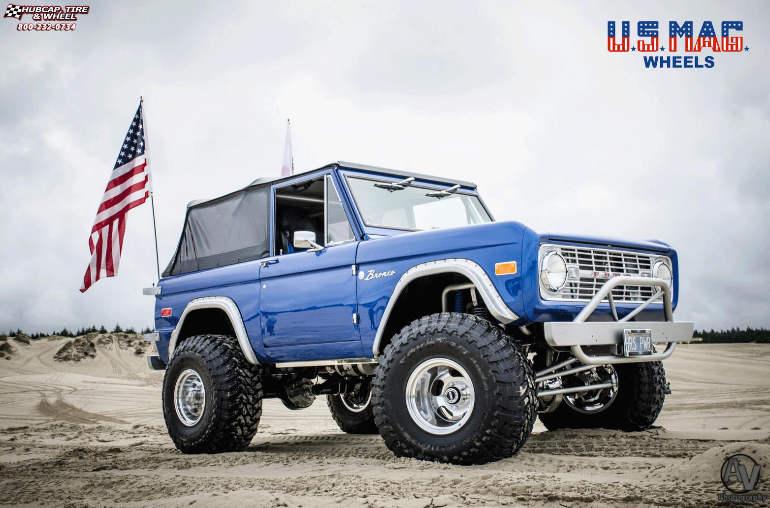 vehicle gallery/ford bronco us mags indy u101 truck 0X0  Polished wheels and rims