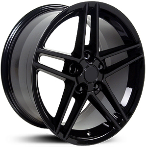 Corvette C6 Z06 Style (CV07)  Wheels Black 