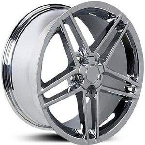 Corvette C6 Z06 Style (CV07)  Wheels Chrome 