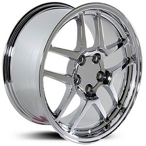 Corvette C5 Z06 Style (CV04)  Wheels Chrome