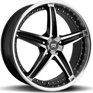 Motegi Racing MR107  Wheels Gloss Black/Machined