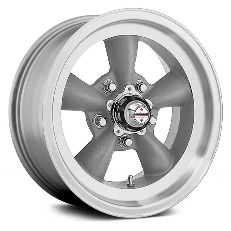 American Racing Vintage Torq Thrust D VN105D  Wheels Torq Thrust Grey / Machined Lip