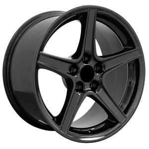 Fits Ford Mustang Saleen Style (FR06)  Wheels Black