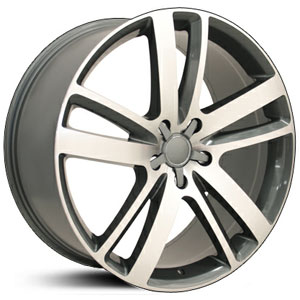 Audi Q7 (AU20)  Wheels Gunmetal Machined Face