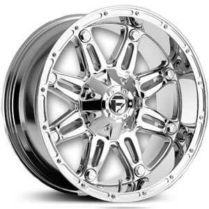 Fuel D530 Hostage  Wheels Chrome