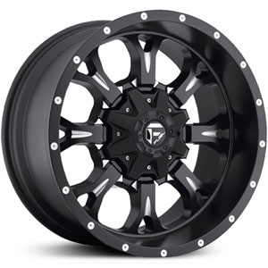 Fuel D517 Krank  Wheels Black Milled