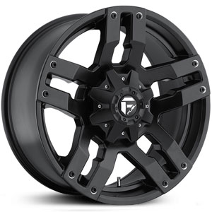 Fuel D515 Pump  Wheels Matte Black