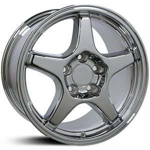 Chevy CV01 Corvette ZR1 Machined Lip Chrome