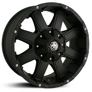 Mayhem Chaos 8030  Wheels Matte Black