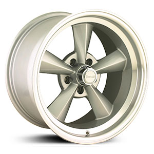 Ridler 675  Wheels Silver w/ Machined Lip