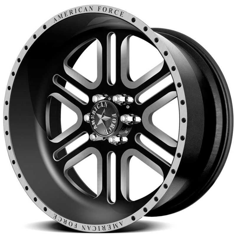 American Force ALPHA SF6  Wheels Flat Black 