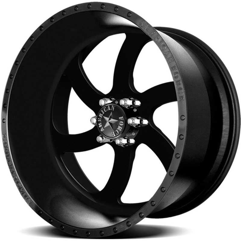 American Force BLADE SS6  Wheels Black Flat-Solid 