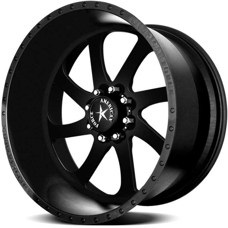 American Force BLADE SS8  Wheels Black Flat-Solid 