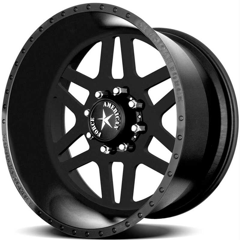 American Force LIBERTY SS8  Wheels Black Flat-Solid 