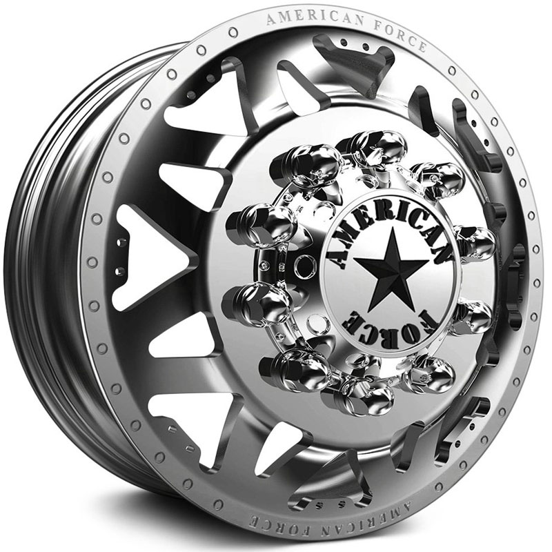 American Force Dually STARS  Wheels Mirror Finish Polish 