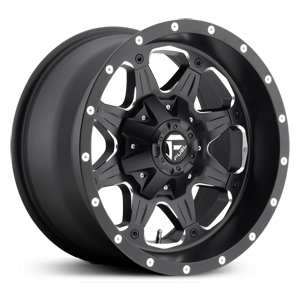 Fuel D534 Boost  Wheels Black Milled