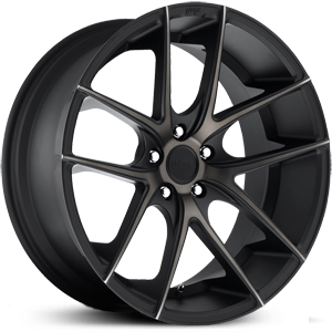 Niche M130 Targa  Wheels Black Machined