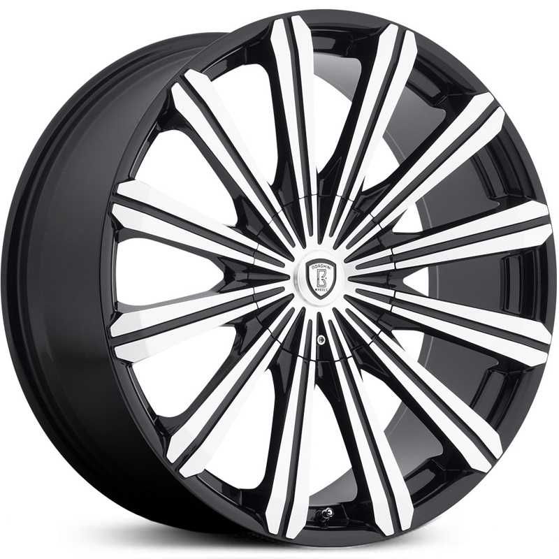 Borghini BW-18  Wheels Black Machined