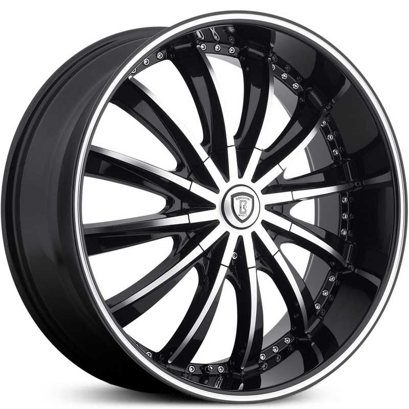 Borghini BW-19  Wheels Black Machined