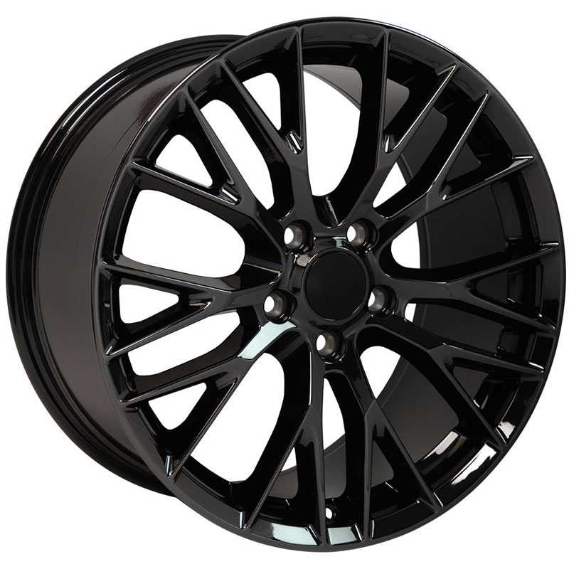 Corvette C7 Style Z06 (CV22)  Wheels Matte Black