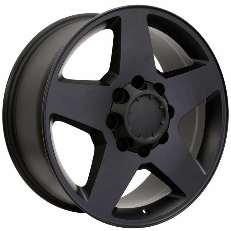 Chevy Silverado 1500 Style (CV91)  Wheels Matte Black