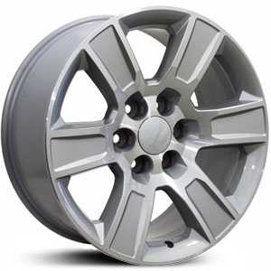 Chevy Sierra CV78 Machined Silver