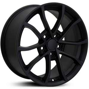 Chevy Corvette C6 Z06 CV09 Matte Black