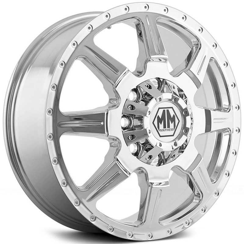 Mayhem Monstir Dually 8101  Wheels Chrome (Front)