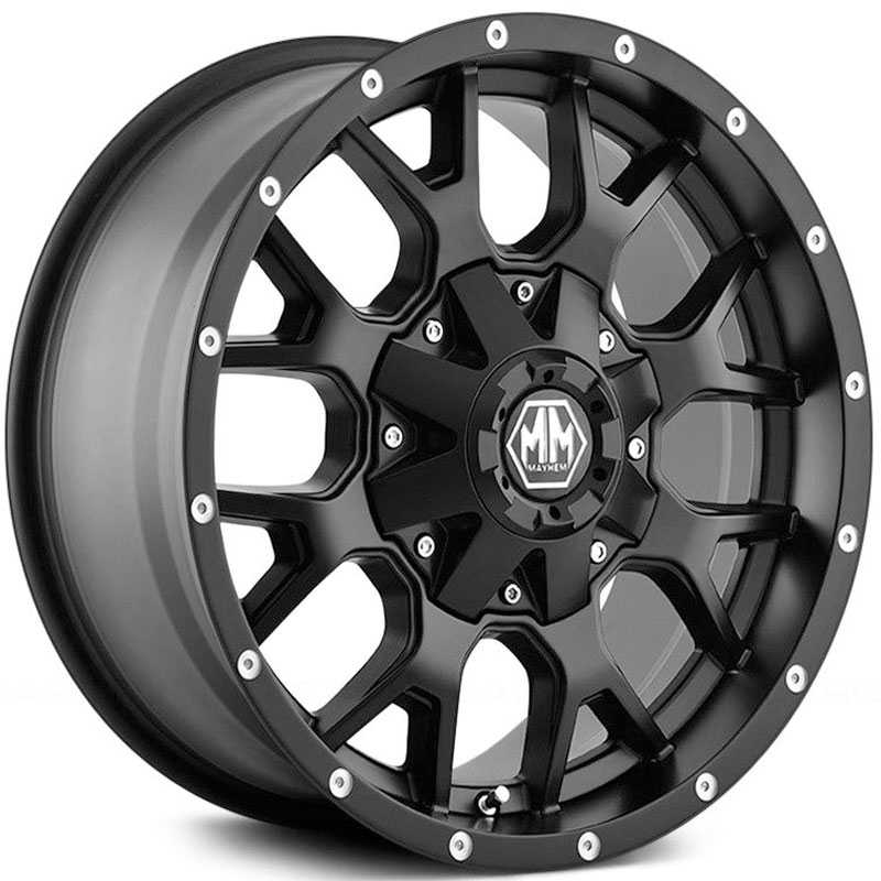 Mayhem  Warrior 8015  Wheels Matte Black