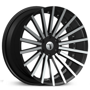 Velocity VW-17B  Wheels Black Machined