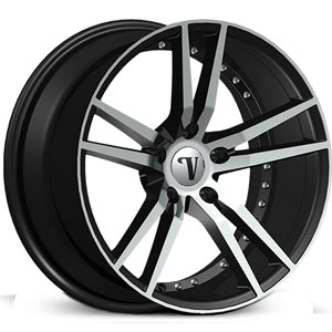 Velocity VW-20  Wheels Machined Black