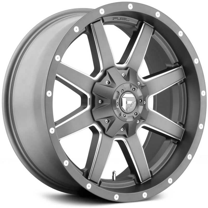 Fuel D542 Maverick  Wheels Matte Anthracite