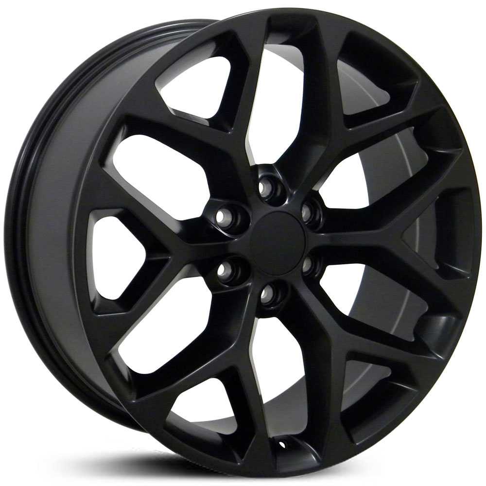 GMC CV98  Wheels Matte Black