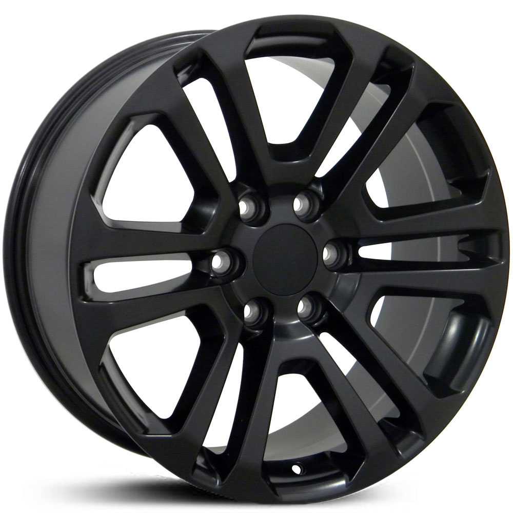 GMC Sierra 1500 Style (CV99)  Wheels Matte Black