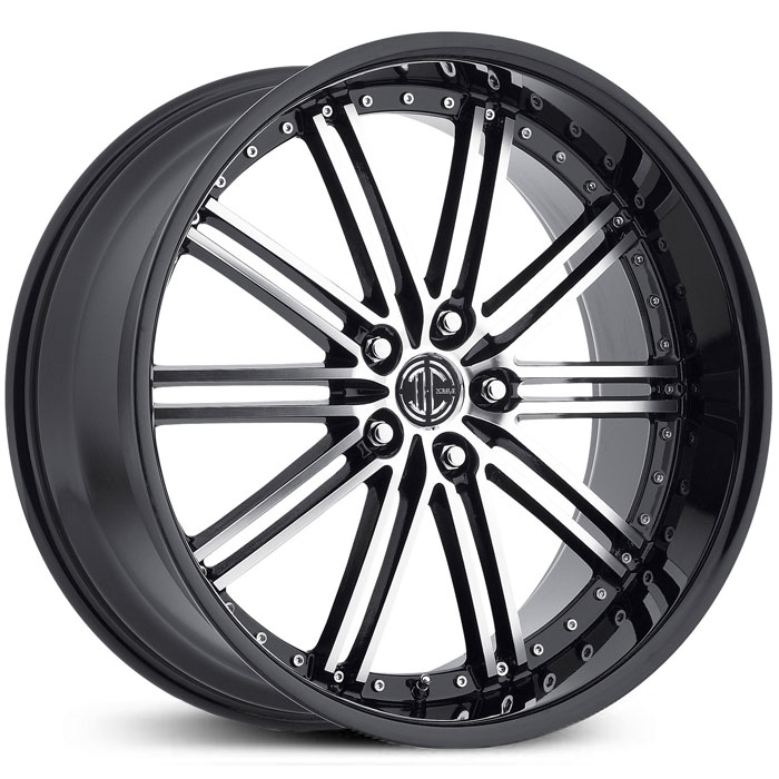 2Crave No.33  Wheels Gloss Black Machined