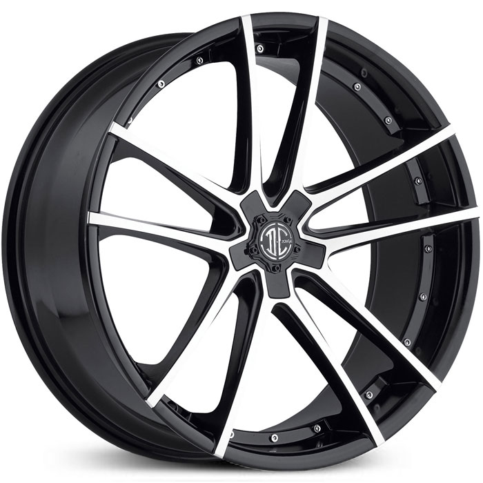 2Crave No.34  Wheels Gloss Black Machined