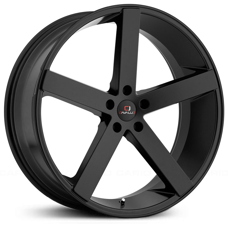 Cavallo CLV-5  Wheels Matte Black