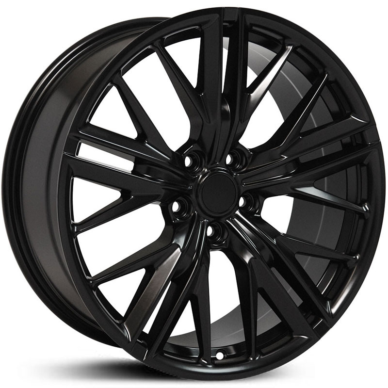 Chevy Camaro ZL1 Style (CV25)  Wheels Satin Black