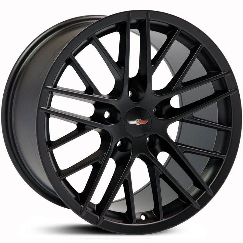 Corvette C6 ZR1 Style (CV08)  Wheels Satin Black