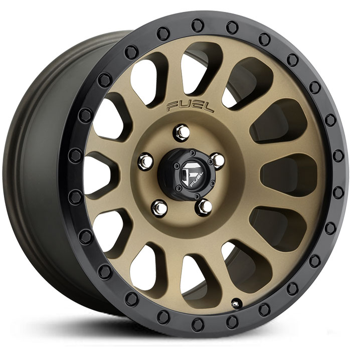 Fuel D600 Vector  Wheels Bronze