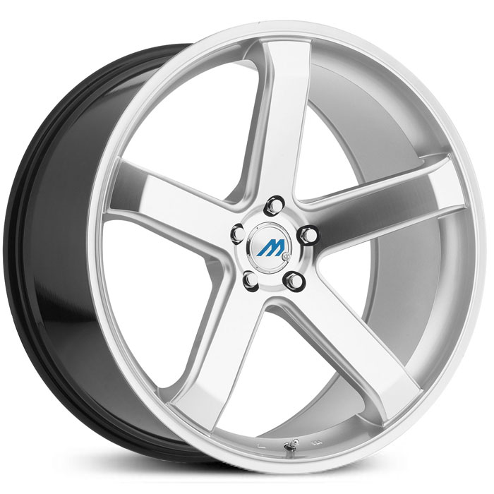 Mach ME5  Wheels Hyper Silver Machined